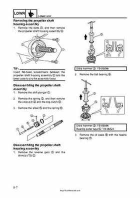 2009 Yamaha F40 Outboard Service Manual, Page 251