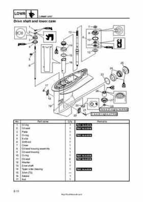 2009 Yamaha F40 Outboard Service Manual, Page 255