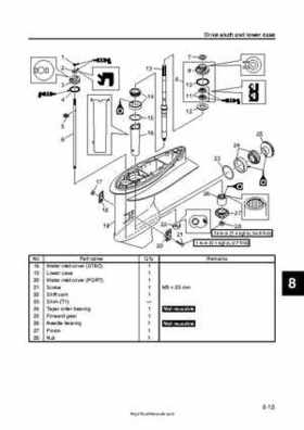 2009 Yamaha F40 Outboard Service Manual, Page 256