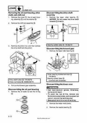 2009 Yamaha F40 Outboard Service Manual, Page 257
