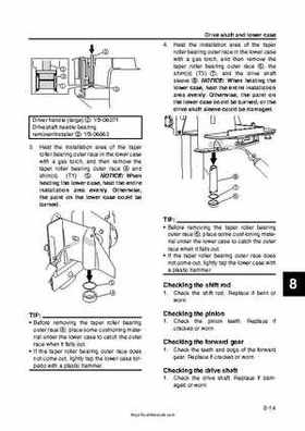 2009 Yamaha F40 Outboard Service Manual, Page 258