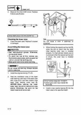 2009 Yamaha F40 Outboard Service Manual, Page 259