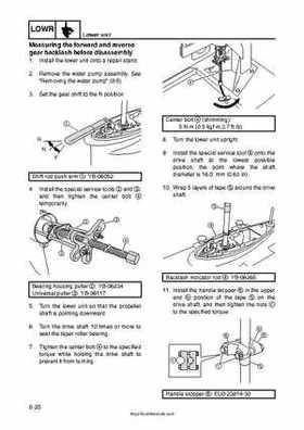 2009 Yamaha F40 Outboard Service Manual, Page 269