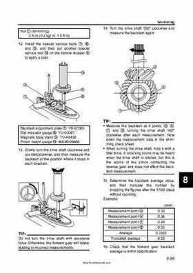 2009 Yamaha F40 Outboard Service Manual, Page 270