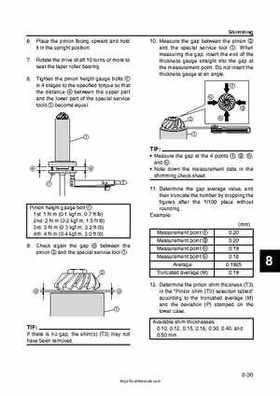 2009 Yamaha F40 Outboard Service Manual, Page 274