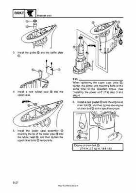 2009 Yamaha F40 Outboard Service Manual, Page 313