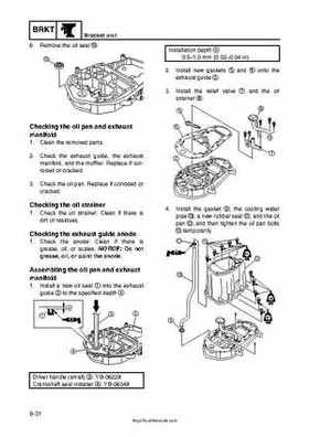 2009 Yamaha F40 Outboard Service Manual, Page 317