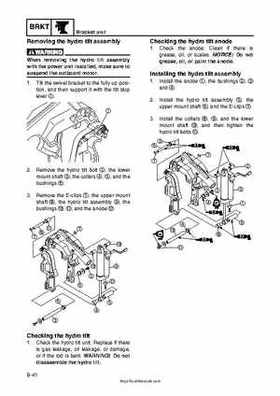2009 Yamaha F40 Outboard Service Manual, Page 327