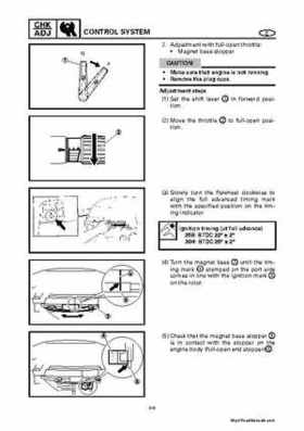 Yamaha 25BMH 30HMH Factory Service Manual, Page 116