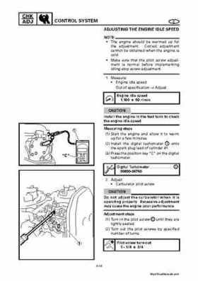 Yamaha 25BMH 30HMH Factory Service Manual, Page 136