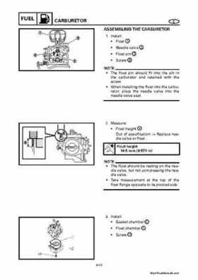 Yamaha 25BMH 30HMH Factory Service Manual, Page 178