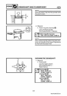 Yamaha 25BMH 30HMH Factory Service Manual, Page 256