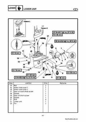 Yamaha 25BMH 30HMH Factory Service Manual, Page 272