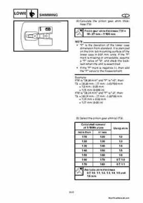 Yamaha 25BMH 30HMH Factory Service Manual, Page 314