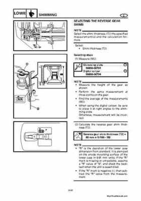 Yamaha 25BMH 30HMH Factory Service Manual, Page 320