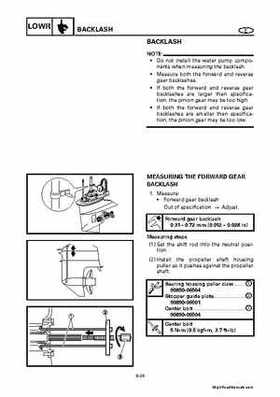 Yamaha 25BMH 30HMH Factory Service Manual, Page 324