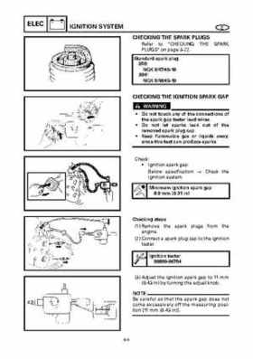 Yamaha 25BMH 30HMH Factory Service Manual, Page 394