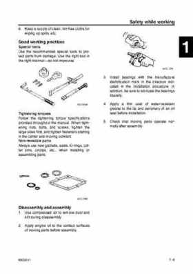 Yamaha F100B F100C Outboards Factory Service Manual, Page 9