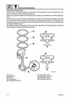Yamaha F100B F100C Outboards Factory Service Manual, Page 12