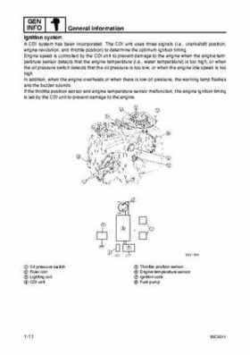 Yamaha F100B F100C Outboards Factory Service Manual, Page 16