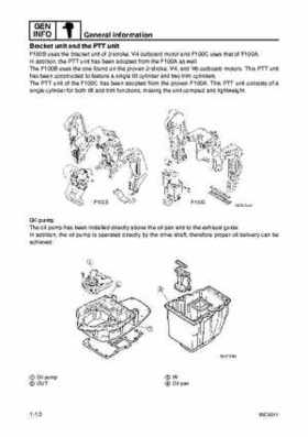 Yamaha F100B F100C Outboards Factory Service Manual, Page 18