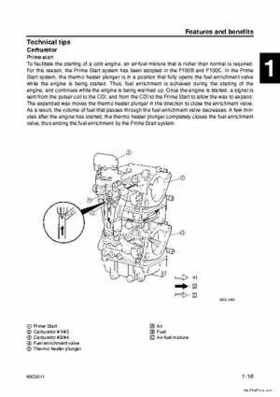 Yamaha F100B F100C Outboards Factory Service Manual, Page 21