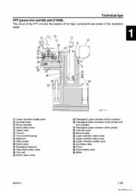 Yamaha F100B F100C Outboards Factory Service Manual, Page 27