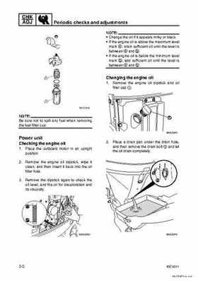 Yamaha F100B F100C Outboards Factory Service Manual, Page 58