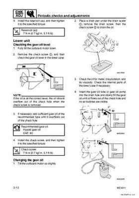Yamaha F100B F100C Outboards Factory Service Manual, Page 66