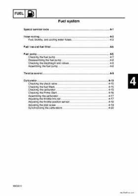 Yamaha F100B F100C Outboards Factory Service Manual, Page 71