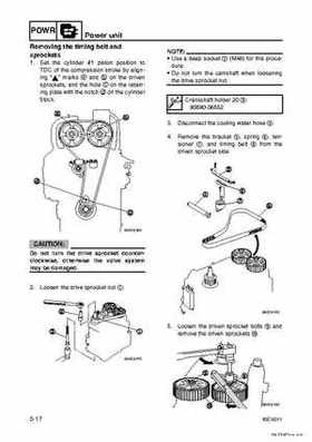 Yamaha F100B F100C Outboards Factory Service Manual, Page 110
