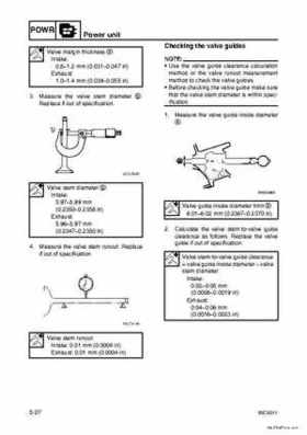 Yamaha F100B F100C Outboards Factory Service Manual, Page 120