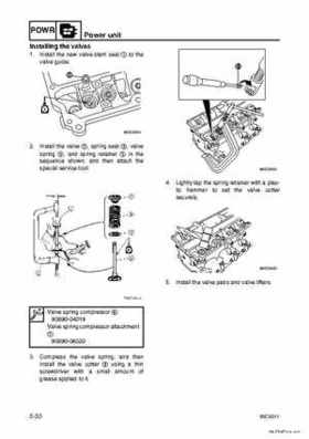 Yamaha F100B F100C Outboards Factory Service Manual, Page 126