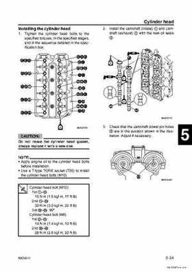 Yamaha F100B F100C Outboards Factory Service Manual, Page 127