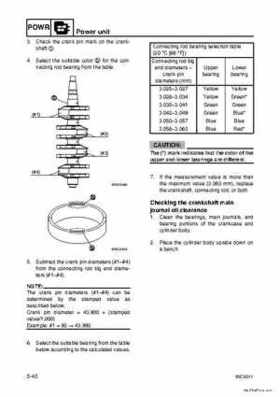 Yamaha F100B F100C Outboards Factory Service Manual, Page 138