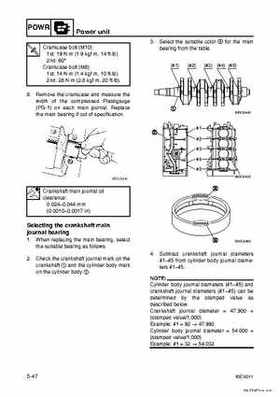 Yamaha F100B F100C Outboards Factory Service Manual, Page 140