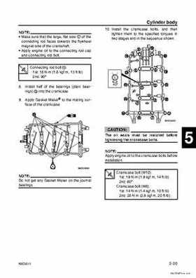 Yamaha F100B F100C Outboards Factory Service Manual, Page 143