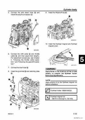 Yamaha F100B F100C Outboards Factory Service Manual, Page 145