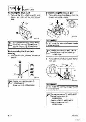 Yamaha F100B F100C Outboards Factory Service Manual, Page 164