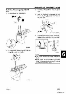 Yamaha F100B F100C Outboards Factory Service Manual, Page 169
