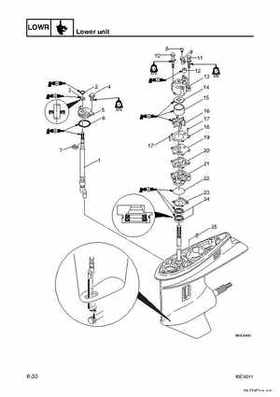 Yamaha F100B F100C Outboards Factory Service Manual, Page 180
