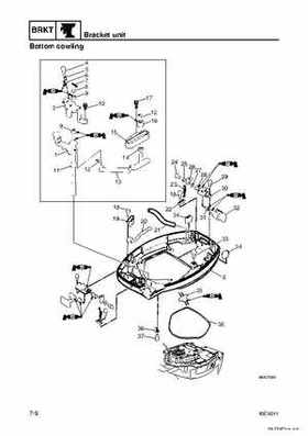 Yamaha F100B F100C Outboards Factory Service Manual, Page 216