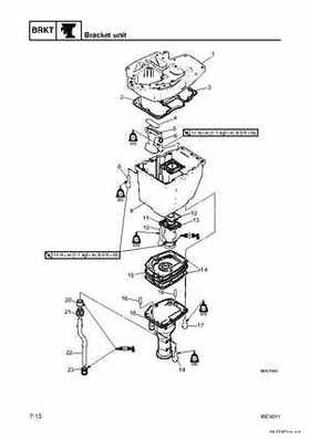 Yamaha F100B F100C Outboards Factory Service Manual, Page 222