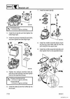 Yamaha F100B F100C Outboards Factory Service Manual, Page 226