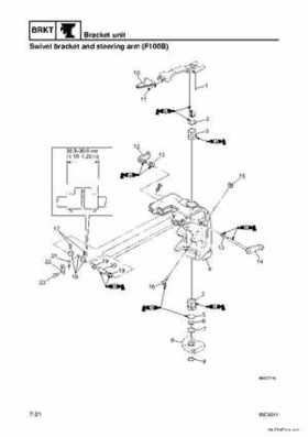 Yamaha F100B F100C Outboards Factory Service Manual, Page 228