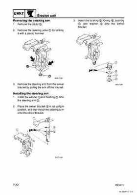 Yamaha F100B F100C Outboards Factory Service Manual, Page 230