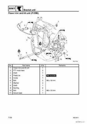 Yamaha F100B F100C Outboards Factory Service Manual, Page 236