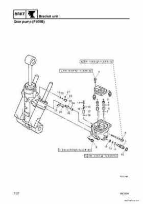 Yamaha F100B F100C Outboards Factory Service Manual, Page 244