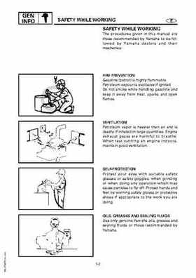 Yamaha Marine Outboards F4A/F4 Factory Service Manual, Page 20