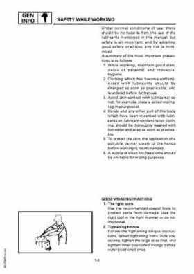 Yamaha Marine Outboards F4A/F4 Factory Service Manual, Page 22